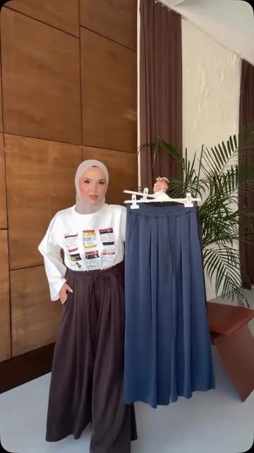 Pileli Uzun Etek